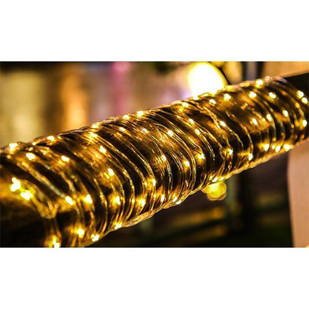 Solar Garten Girlande 100x LED Dekorative Lichterkette 11,9m 3000K