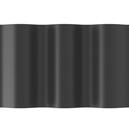 Rasenkante Flexibel gewellt 15cm x 9m Graphit CELLFAST