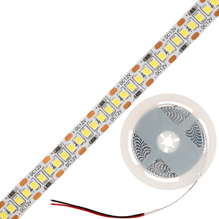 LED-Strip, LED-Streifen 12V 120W 1200LED 2835 10mm 5m kalt LUMILED