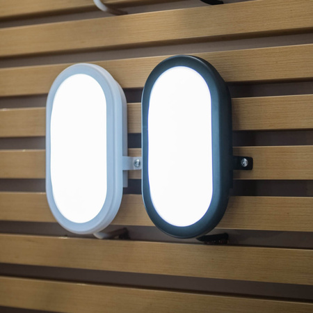 LED-Wandleuchte 11W 4000K IP54 Hermetisch Außen Schwarz BULKHEAD LEDVANCE