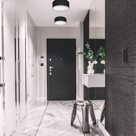 LED Plafond Deckenleuchte VIVIAN E27 Schwarz LM-1.207 Lamkur