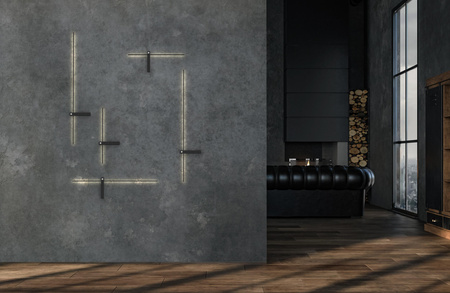 Wandleuchte IMPULSE L 8117 Nowodvorski Schwarz LED Wandleuchte Modern