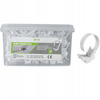 UP-22 Bandmontagehalter für Kabel Weiß 200 Stk. ECOLIGHT