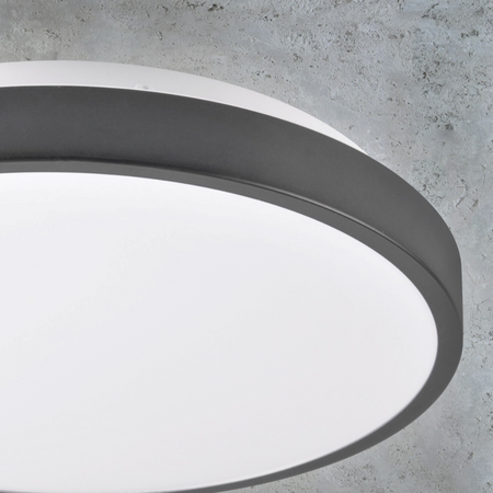 PLAFON LED Deckenleuchte schwarz 40cm 24W 4000K KERN GOLDLUX (Polux)