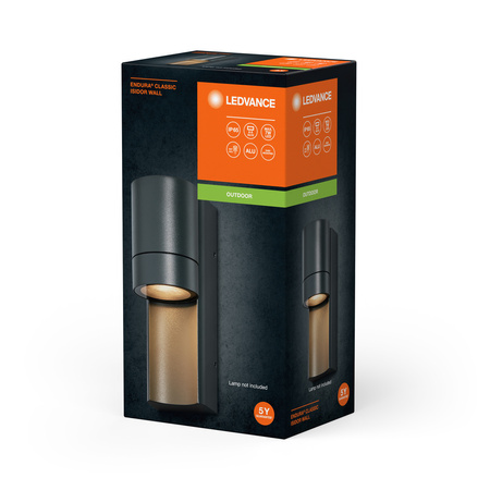 LED GU10 IP65 IK05 Grau Endura Ledvance Outdoor Garten Wandlampe