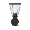Gartenlampe Wandleuchte E27 Mattschwarz VT-835 V-TAC