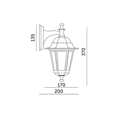 E27 Wandleuchte für Außenbereich IP54 Weiß LO4102 Kobi