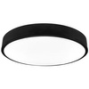 Plafond LED Deckenanbauleuchte 36W 4000K CRI>85 HOUSTON Schwarz 40cm