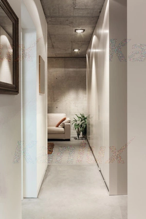 Quadratische Halogen-Deckeneinbauleuchte SEIDY MR16 Gx5,3 schwarz Kanlux