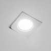 Halogen-Einbauleuchte Fixed Square PAVO Chromblech MR16 GU10 LUMILED