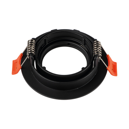 DALLA GU5.3/GU10 12AC/DC Deckeneinbauleuchte Circular Movable Schwarz KANLUX