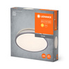 Plafond LED Deckenanbauleuchte 16W 1100lm 3000K Warm Silver 29cm Orbis Ledvance