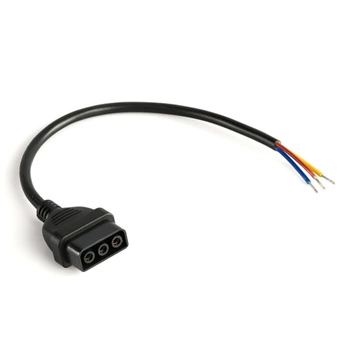 Netzstecker 30cm 230V Schwarz VL-BNL02-F01B VIDEX