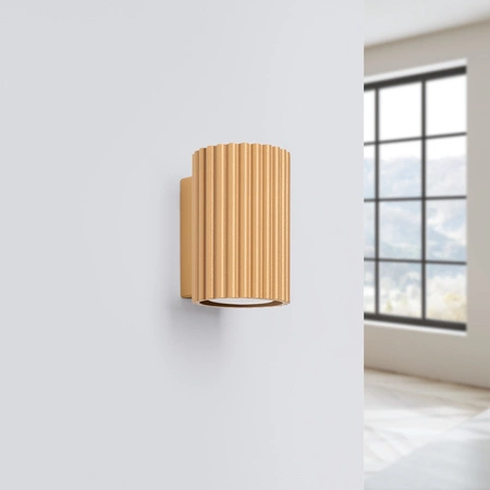 Wandleuchte Wandleuchte Reflektor Tuba Spot GU10 Gold Carbon Deep Space SL.1650 Sollux