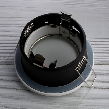 Einbaustrahler GU10, Einbauspot HALOGEN hermetisch für Badezimmer IP44 Weiß AQUA LUMILED