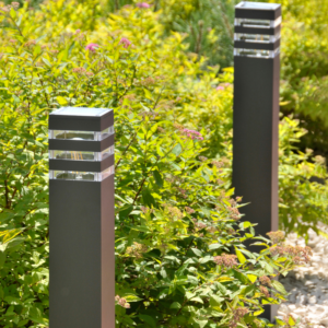 GOLDLUX (Polux) LED E27 TEKSAS graphit Stehleuchte 74cm