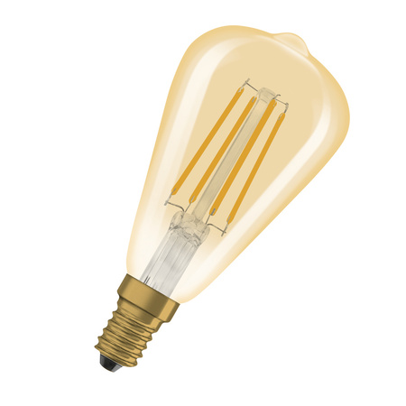 LED-Glühbirne ST48 Vintage E14 4.8W = 32W 360lm 2200K Warm 320° Amber Dimmbar Glühfaden Vintage 1906 Osram