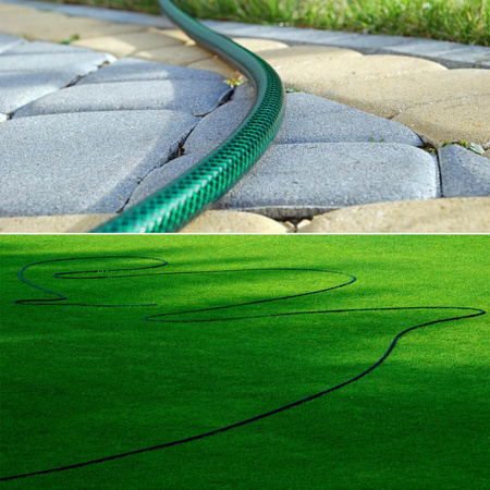 Gartenwasserschlauch 3-lagig mit Geflecht 1/2" 20m stark ECONOMIC CELLFAST