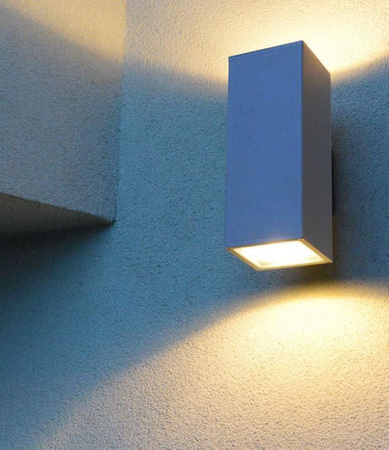 Außengarten-Fassadenlampe LED-WANDLAMPE Adela 8001 AL E27 Su-Ma