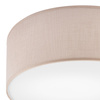 LED-Plafond-Deckenleuchte VIVIAN E27 Beige LM-1.207 Lamkur