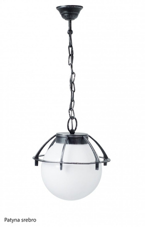 Hängende Gartenleuchte für den Außenbereich LED-Kugeln mit Korb 200 K 1018/1/KPO E27 Su-Ma