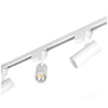1-Phasen Stromschienenleuchte + Strahler 4x GU10 1m Weiß Nextrack Go Kobi