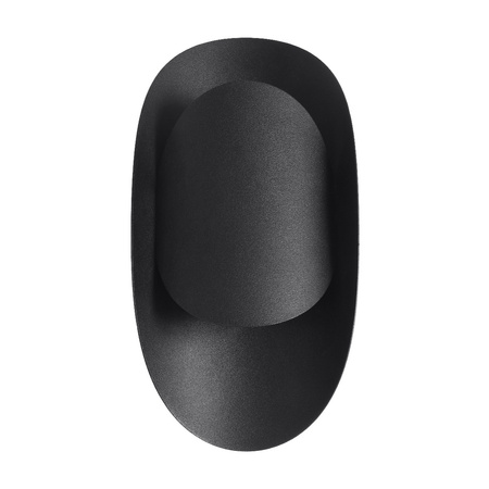 LED TEAR G9Wandleuchte Top Oval Schwarz SOLLUX