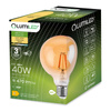 Dekorative LED Lampen E27, Glühbirne G125 4W = 40W 470lm 2000K warm 360° Globe Amber Glühfaden LUMILED