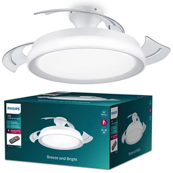 LED 28+35W 4500lm 2700-5500K Weißes Bliss Philips Deckenventilatorlicht