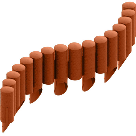 Garten Palisade Zaun Grenze Rasen Einfassung 4 STANDARD Backstein 2.3m Stark Frostsicher CELLFAST