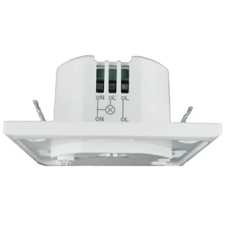 Mikrowellen-Bewegungsmelder 180° 15m Innenbereich für weiße Dose