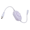 Dimmer für LED-Streifen manueller Controller 6 A 12 – 24 V WEISS