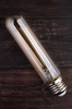 6X LED bulb E27 T30 6W = 50W 660lm 3000K Warm 360° Amber Filament LUMILED
