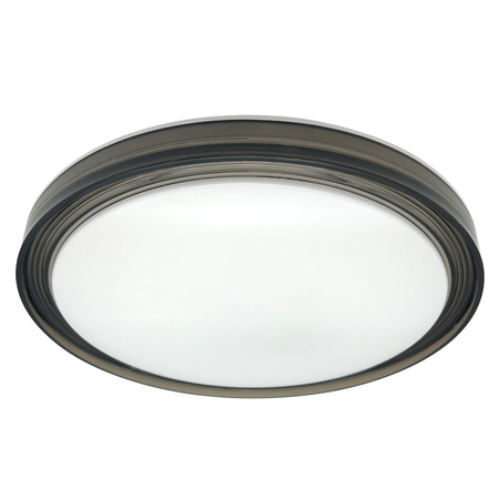 Plafond LED-Deckenleuchte 48W 5300lm CCT 120° Weiß Schwarz IP44 Pilot Dimmbar Halina Sanico Goldlux