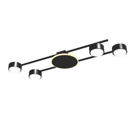 Kronleuchter Deckenleuchte 4x GX53 9W 830lm 2700K Warm Black Anbaulampe Videx