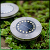 6x Solar Bodenleuchten, Solar Gartenleuchte IP44 4000K HELIS LUMILED