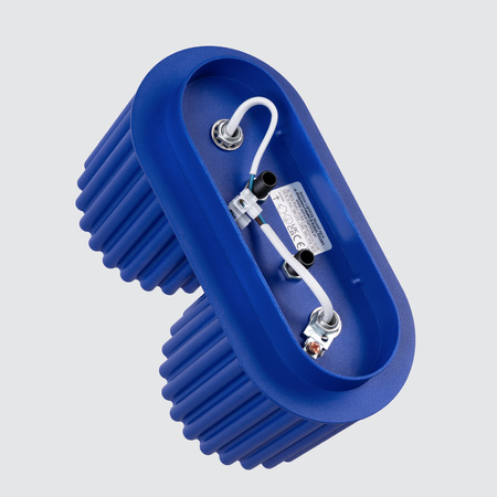 Aufputzleuchte 2x GU10 Aluminium Blau Ultramarin Aura Deep Space SL.1810 Sollux