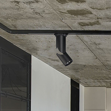 SHOW LED-Schienenleuchte 12W 4000K schwarze Lampe für einphasige Stromschienen 9424 Nowodvorski