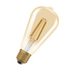 Dekorative LED-Lampe ST64 Edison E27 7.2W = 60W 806lm 2400K Warm 300° Dimmbar Vintage 1906 Osram