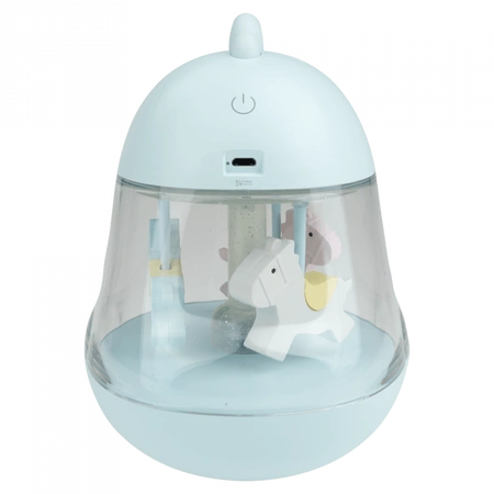 Kinder-LED-Nachtlicht 5W 3000K Warm + Multicolour RGB Wiederaufladbar 1200mAh Blau MARY'S LIGHT