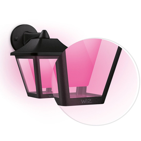 LED-Fassaden-Wandleuchte für den Außenbereich 9,5 W RGB SMART WiFi WiZ