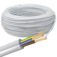 Kabel OMY 300/300V 3x1,5mm Weiß 1m ELEKTROKABEL