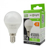 LED-Glühbirne Ball P45 E14 5W 450lm 3000K Warm Ecolight