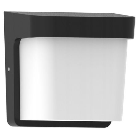 Gartenwandleuchte E27 Elevation SCHWARZ Quadrat CORGI