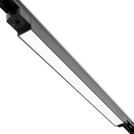 LED-Schienenleuchte Aluminiumstreifen 1-phasig 30W 1200lm 4000K schwarz