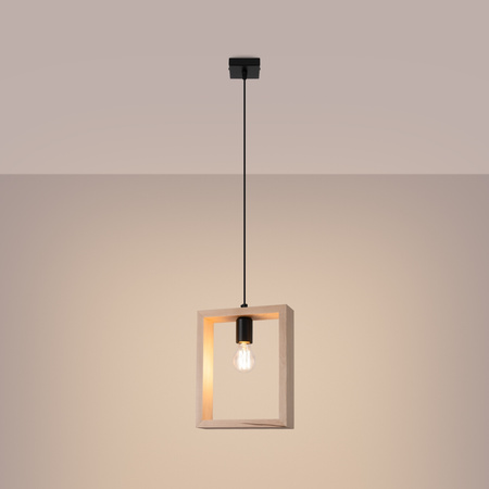 ARIES Decke Pendelleuchte E27 Naturholz Skandinavisch SOLLUX