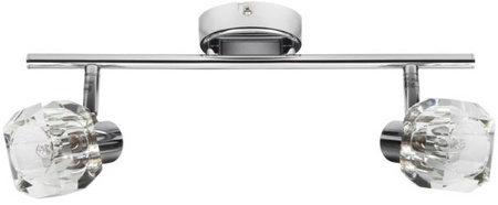 GLASO Deckenleuchte 2xG9 Chrom 37cm Kanlux