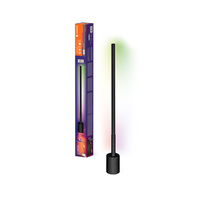 Intelligente LED-Stehleuchte 8W SMART+ WiFi RGB + RC mit Fernbedienung Dimmbar 80cm Schwarz BODENECKE LEDVANCE