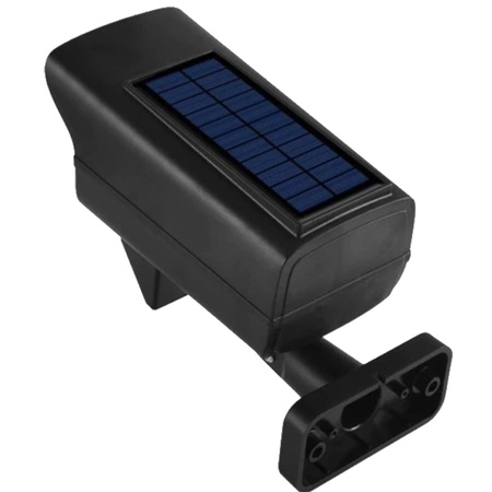 LED Solarlampe Fake Kamera Outdoor Garten Bewegungsmelder + Fernbedienung