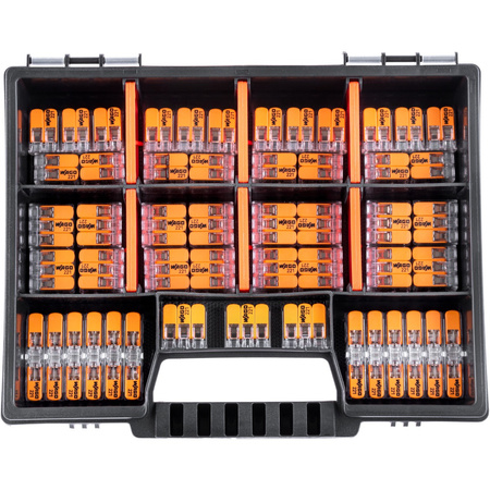 Schnellverbinder WAGO Installationsverbinder Set à 60 Stück - 20x 221-2411 20x 221-412 20x 20x 221-413